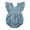Blue, variant on Bnwani 1PC Infant Clothes for Boys Baby Girls Toddler Ruffles Jumpsuit Cotton Linen Romper Fashion Cute , Size 9-12 M