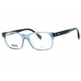 thumbnail image 1 of Hugo Boss BOSS 1645 038I 00 Men's Blue Horn Plastic Eyeglasses, 1 of 1