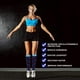 thumbnail image 3 of Medias De Compresión Running Calcetines Deportivos Nylon Wave Point Ciclismo Running Deportes Transpirable Elástico, 3 of 4