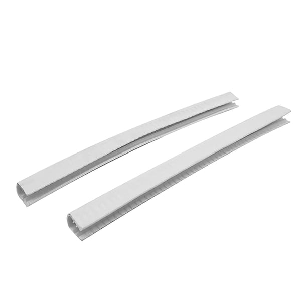 Protector de cubierta de patineta, fácil de instalar, suave, flexible, portátil, de goma Blanco 35 cm