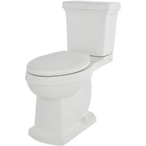 Gerber G0020191 Hinsdale 1.28 Gpf Two Piece Elongated Chair Height Toilet - White