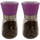 thumbnail image 1 of Home Kitchen Color Manual Pimienta Grinder-2PCS Púrpura MFZFUKR CPB-US-YYM477-4, 1 of 5