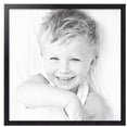 thumbnail image 2 of ArtToFrames 34" x 34" Distressed Black Picture Frame, 34x34 inch Black Wood Poster Frame (WOM-4592),  Pack, 2 of 8