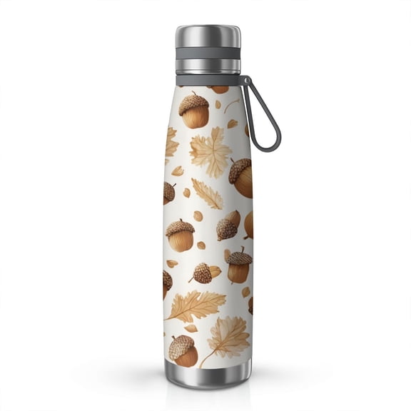 29oz Stainless Steel Insulated Thermos with Tea Filter, 360° Printed Travel Bottle, Leakproof BPA-Free Flask with Anti-Slip Base, 304 Inner & 201 Outer, Vacuum Cup