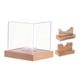 thumbnail image 2 of Vitrina de béisbol acrílica, caja de almacenamiento, protector, regalo para el Día del Padre Madera clara, 2 of 9