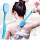 thumbnail image 4 of Cepillo para el cuerpo del baño - Cepillo de ducha con mango largo para la espalda, exfoliante para la espalda, el cuerpo y los pies (azul) para baño exfoliante de la piel, 4 of 5