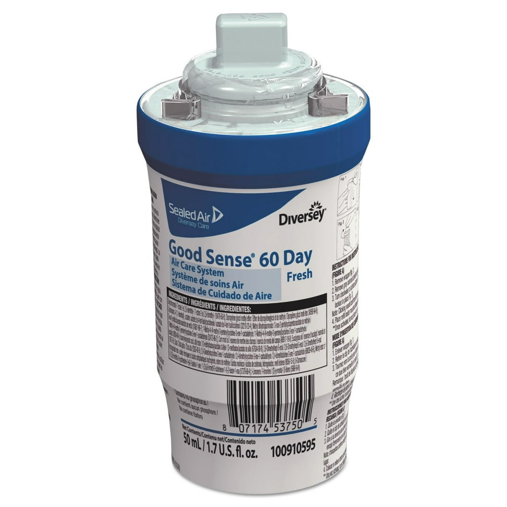Diversey Good Sense 60Day Air Care System, Fresh Scent, 1.7 oz, 6