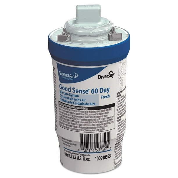 Diversey Good Sense 60Day Air Care System, Fresh Scent, 1.7 oz, 6
