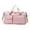 Pink, variant on Travel Bag, Duffle Bag, Multi-Functional Sports Bag, Large Capacity Travel Tote, Waterproof & Lightweight with Shoe Compartment Dry/Wet Separation Design Ideal for Towels, Clothing
