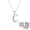 C, variant on Women Initial Necklace 925 Sterling Silver Letter A Pendant,Iced Out Monogram Alphabet Charm Personalized Name Jewelry Gifts for Mother Wife Daughter