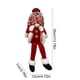 thumbnail image 3 of Faceless Dwarf Ornaments Red Gray Long Legged Gnome Rudolph Doll, Faceless Christmas Gnome Decor, Red Gray Long Legged, Old Man Style, Festive Holiday Decor, Xmas Party Ornaments, Unique Collectible, 3 of 8