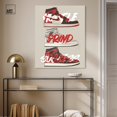 thumbnail image 3 of Hustle Grind Success Sneakers Canvas Trendy Sneaker Art by Art Remedy, Gallery Wrapped, 30" x 36", 3 of 7