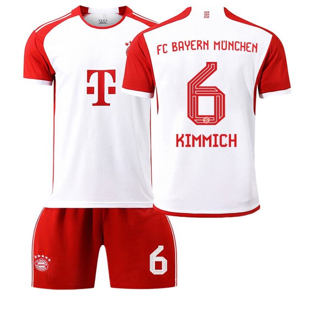 2324 Bayern en casa 9 Kane uniforme de fútbol 25 Muller 7 Gnabri 10 Sane 42 Musilla