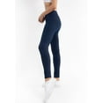 thumbnail image 2 of ELIETIAN Fleece-Lined Twill Leggings for Women – One Size 0-8, Seamless, Tummy Control, Warm & Comfortable, 2 of 8