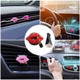 thumbnail image 4 of TanSiDing Car Air Vent Clip, Rhinestone Lipstick Aromatherapy Decor, Crystal Bling Vent Clip for Women, Glamorous Car Accessories, Fragrance Diffuser Vent Clip for Car Interior Decorations, 4 of 6