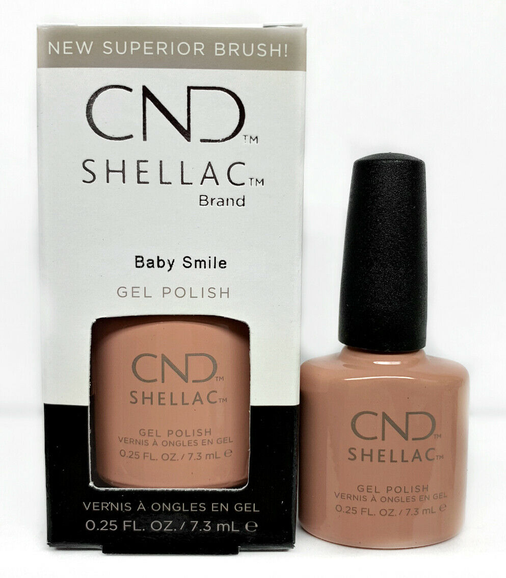 CND CND Shellac Gel Polish Treasured Moment Collection Baby Smile 0.