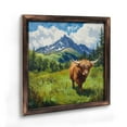 thumbnail image 7 of Highland Cow Mountain Pasture Scenery Wooden Sign Wall Plaque - Vintage Art Decoration, Wall Decoration - Ideal Gift For Home Decoration, Living Room, Bathroom, Bedroom, Garden, Dining, Bar, Cafe,, 7 of 7