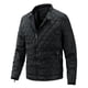 thumbnail image 1 of Abrigo acolchado para hombre con bolsillos Cuello alto Chaqueta con cremallera, 1 of 7
