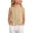 Khaki, variant on Aihuaihua Dressy Tank Tops for Girl Linen Gauze Shirts Sleeveless Crewneck Summer Beach Tunic Top Loose Fit Lightweight Casual Blouses Black 3-4 Years