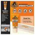thumbnail image 5 of Gorilla All Purpose Wood Filler, Walnut Color, 6 Ounce Tube - Water Resistant for Indoor or Outdoor Projects and Repairs, 5 of 7