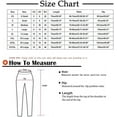CYSWER Versatile and Fashionable Capri Pants for Women Plus Size Womens