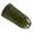 Green Pumpkin, variant on Reaction Tackle Tungsten Bullet Fishing Weights / Worm Sinkers for Bass Fishing - 1/16 Black