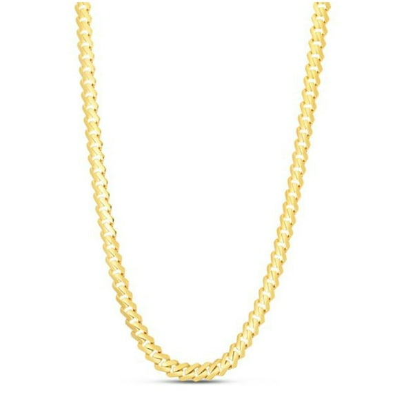 JewelStop 14k Yellow Gold 8mm Finish High Polished Monaco Edge Bracelet, Box with Both Side Push Clasp - 8.25 Inches, 8.7gr.