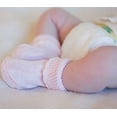 thumbnail image 2 of Pink Newborn Baby Socks By Nurses Choice - Includes 6 Pairs of Pink Cotton Socks, 2 of 2