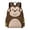 Brown, variant on Monkey Backpack 16.5-inch Casual Commuter Backpack, Lightweight Travel Backpack