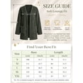 thumbnail image 3 of DAKIMOE Sleep Cardigans Robe Bed Jackets for Women Toasty Cozy Sherpa Coat Cloud-Soft House Jacket Loose Oversized Fleece Fuzzy Outwear, S-XXL, 3 of 9