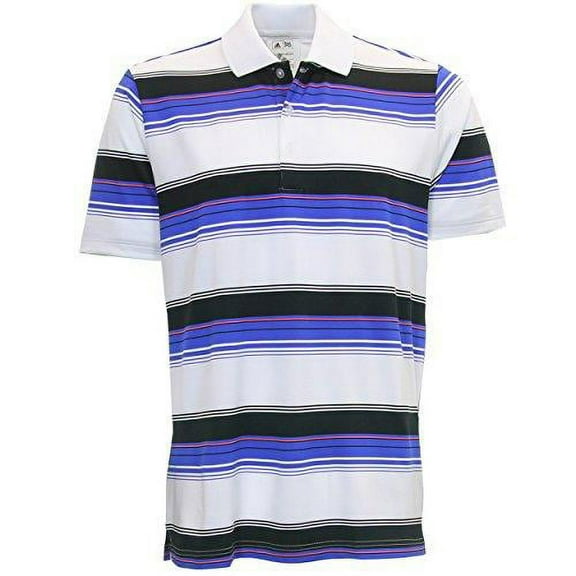 Adidas Golf Men's TaylorMade Puremotion Merch Stripe Short Sleeve Polo Shirt