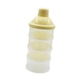 thumbnail image 4 of Estuche para leche en polvo, botes para fórmula en polvo, caja para almacenar alimentos con tapa segura, latas de leche para fruta Beige, 4 of 9