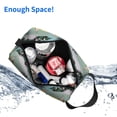 thumbnail image 4 of Uemuo Hawaiian Style Pattern Portable Toiletry Bags with Handle, Waterproof travel Make up Bags for Women, Large Capacity Travel Cosmetic Bags, 4 of 9