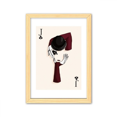 thumbnail image 1 of Spade J Playing Cards pattern Cuadro de madera decorativa marco de casa A4, 1 of 3