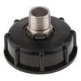 thumbnail image 2 of jiaping 5x1000L IBC Water Tote Tank Adapter Hose Cap for 60mm Thick Thread Outlet Coarse thread 4 extra thread, 2 of 9