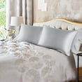 thumbnail image 2 of HLONK Satin Pillowcases Set of 2  with Envelope Closure White, 2 of 7