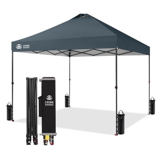 Coleman Sun Shelter 10x10 Canopy with Sunwall UV Protection Gray