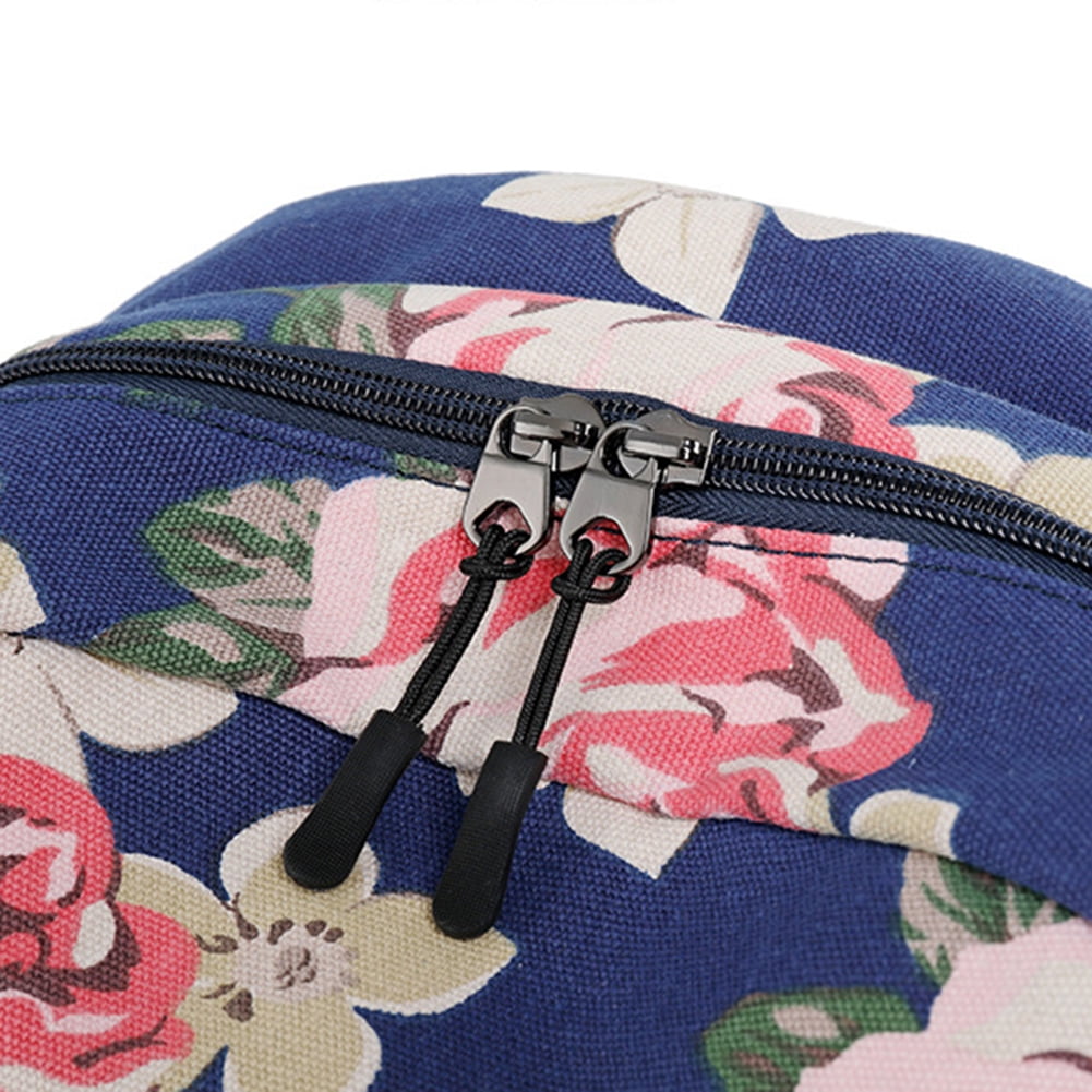 Kepooman 3Pcs Women' s Flower Prints Backpack with Lunch Box Pencil Case, Ladies Laptop School Bookbag Set for Outdoor Shopping Hiking, Green Kepooman 3Pcs Women' s Flower Prints Backpack with Lunch Box Pencil Case, Ladies Laptop School Bookbag Set for Outdoor Shopping Hiking, Green