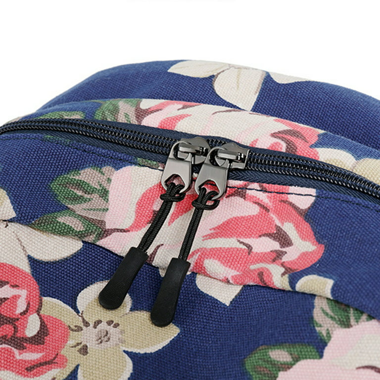 Petmoko USB Backpack Set, Lightweight School Bags for Teen Girls Women Kids, Backpack Fits 14 inch Laptop Bag, Kids Unisex, Size: 11.8x6.7x17.3, Blue