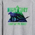 thumbnail image 3 of How to Train Your Dragon - Night Fury Light Up The Night  - Men's Long Sleeve T-Shirt, 3 of 5