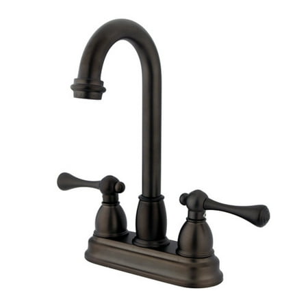 UPC 663370033346 product image for Kingston Brass KB3495BL Two Handle 4 Centerset Bar Faucet | upcitemdb.com