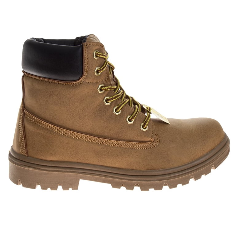 Avalanche Steel Toe Work Boots for Men Tan, Size: 9  display picture 3