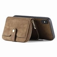 thumbnail image 3 of for iPhone XS Max Wallet Case, Crossbody Phone Purse with Card Holder for Women, Zipper PU Leather Carrying Cover Gift with Shoulder Strap Kickstand Anti-drop for iPhone XS Max - Brown, 3 of 10