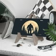 thumbnail image 3 of License Plate, Bigfoot Moon Decorative Front,Personalized Stainless Steel License Plate Cover For Men Women,12.2" X 6.2", 3 of 6