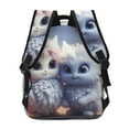 thumbnail image 4 of Pofeuu Cute Animal Couple Print Backpack for Men and Women - Basic Bookbag Casual Daypack Backpacks for College Work Travel-One Size, 4 of 5