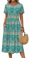 1 Lake Green Floral