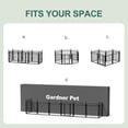 thumbnail image 4 of Parque de juegos para perros Gardner Pet de 40 cm de alto, 8 paneles, antioxidante, 4 of 8