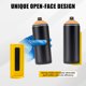 thumbnail image 3 of Soporte para botellas de pintura con imanes fuertes, organizador magnético para latas de aerosol, para garaje, caja de herramientas, soporte lateral para botellas de aerosol para vehículos., 3 of 8