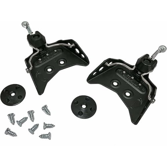 Whitewoods 75mm 3-Pin Norse Touring Cross Country Ski Bindings with Hardware & Backplates