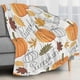 thumbnail image 5 of Decoraciones de Halloween, adornos de Halloween, regalos de Halloween, manta de Halloween, precio de Acción de Gracias, manta con estampado de calabaza y hoja de arce, regalo navideño, manta para la s, 5 of 6